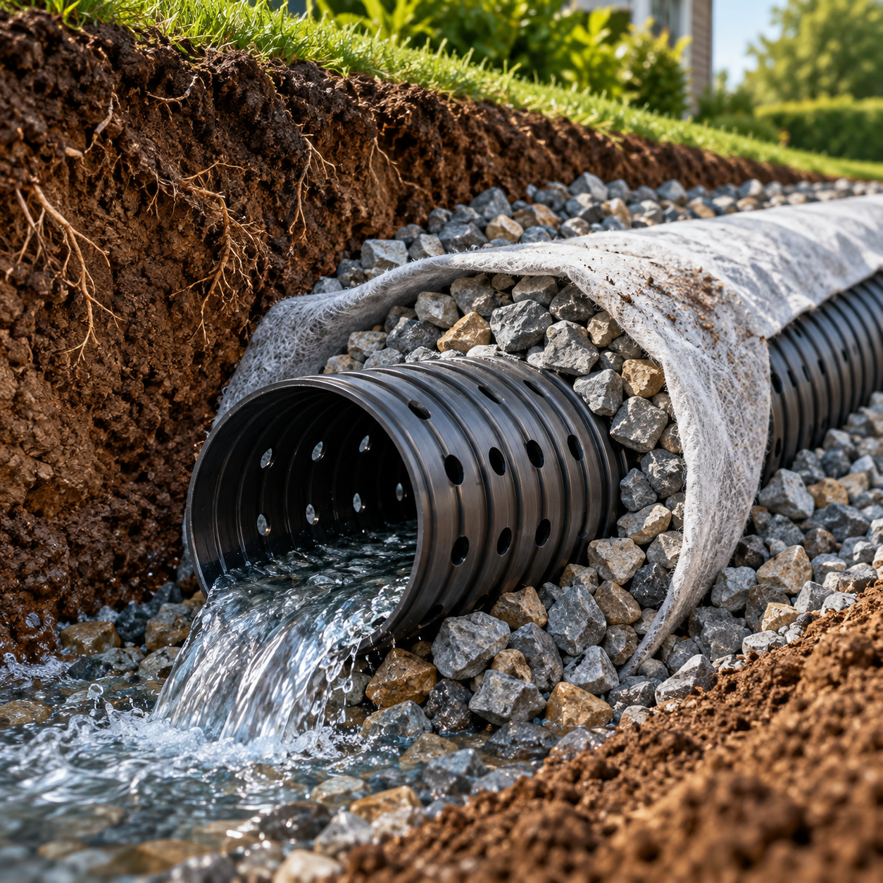 Why Do Perforated Drainage Pipes Clog? The Role of
