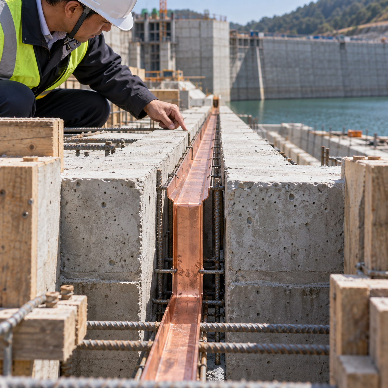 Copper Waterstop in Concrete Joints: Selection and